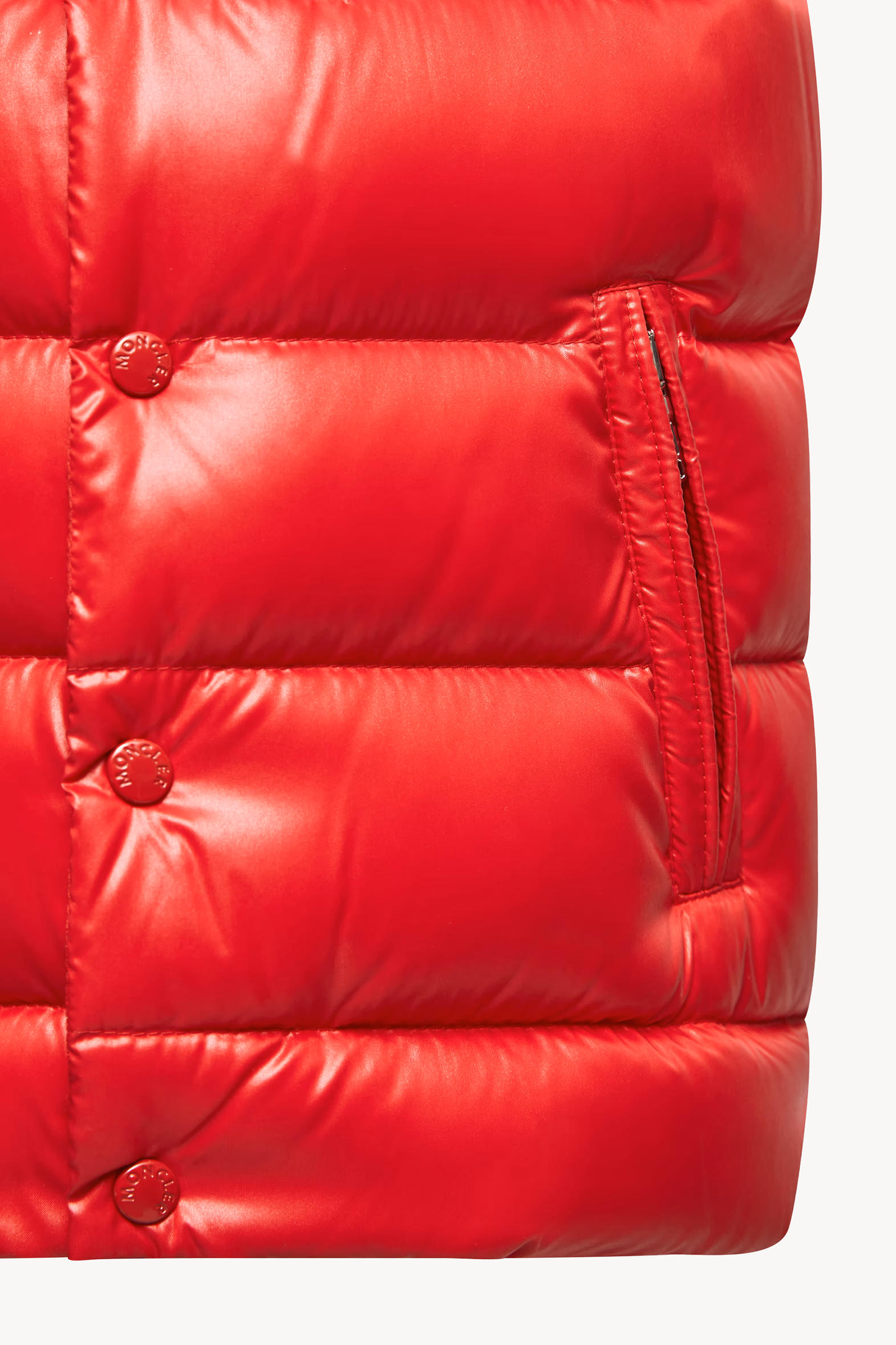 Tib Down Vest Boy Red Moncler 4